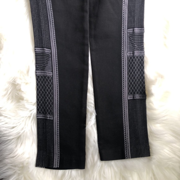 Hudson Tamara skinny embroidered pewter jeans 25 - Picture 7 of 11